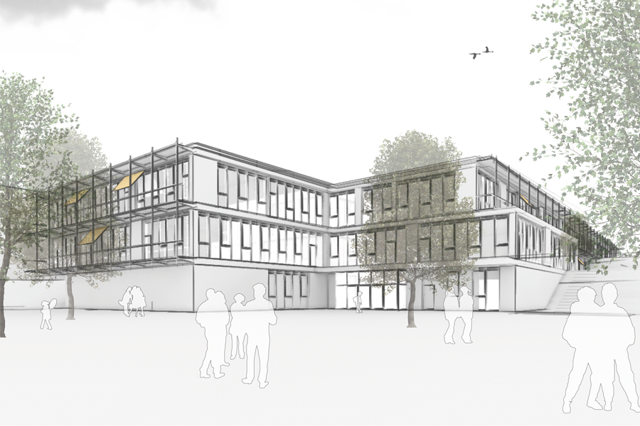 Neubau Grund- und Mittelschule in Windischeschenbach