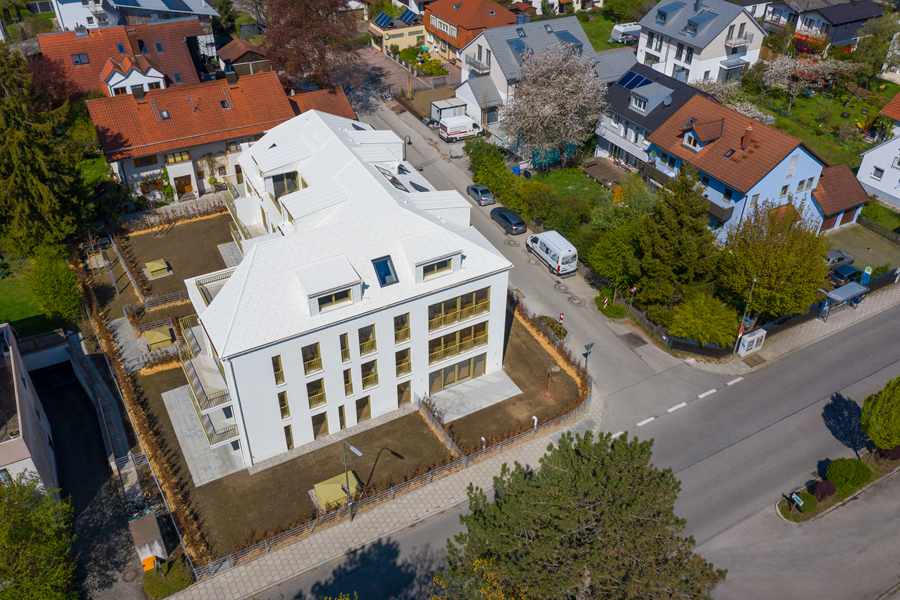 Mehrfamilienhaus Puchheim Vogelperspektive